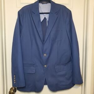 Vintage L.L. Bean Navy Blue Mens Sz. 42 Tall